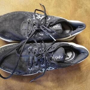 Ryka Women's Black and White Athletic Sneakers